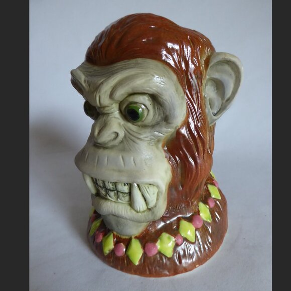 NEW 2020 LE #53/150 LOST TEMPLE GORILLA KUNGA KING KONG APE CERAMIC TIKI MUG - Picture 8 of 11